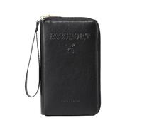 Songelt Custodia per passaporti Custodia a portafoglio da viaggio in pelle PU Custodia per passaporti per biglietti da visita, carte d'imbarco, passaporto, custodia per passaporto, custodia per