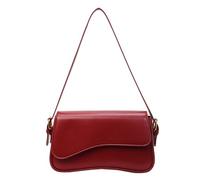 Songelt Delicato 2025 Borsa A Tracolla Per Le Donne PU Pelle Ascella Borse Casual Ascelle Borse Crossbody Borsa Con Disegni Moderni Crossbody Borse Per Le Donne, Rosso, One Size