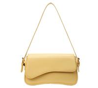 Songelt Delicato 2025 Borsa A Tracolla Per Le Donne PU Pelle Ascella Borse Casual Ascelle Borse Crossbody Borsa Con Disegni Moderni Crossbody Borse Per Le Donne, Giallo, One Size