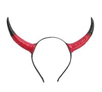 Songelt Elegante cerchietto per capelli a forma di bestiame in stile cartone animato, accattivante per Halloween, cosplay, ruolo, Halloween, fermaglio per capelli