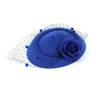 Songelt Elegante copricapo da donna in tulle, per feste e matrimoni, accessori per travestimenti, clip per capelli alla moda