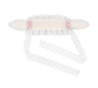 Songelt Elegante copricapo per conigli balli di fine anno di compleanno fasce per capelli bianco copricapo con fiocchi di Halloween Adorkable copricapo per capelli fatto a mano