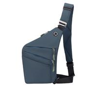 Songelt Elegante e pratica borsa a tracolla per viaggiatori borsa a tracolla con scomparti sicuri e varie opzioni di trasporto borsa da viaggio da uomo, Verde, One Size