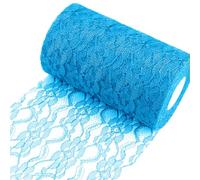 Songelt Eleganti orchidee trasparenti disegna tovaglia resistente agli strappi in poliestere per decorazioni per feste eleganti lacci runner da tavola