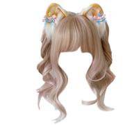 Songelt Fasce per capelli con orecchie di animali, per cosplay, cosplay, Halloween, giochi di ruolo, balli, feste, giochi di ruolo
