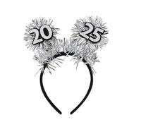 Songelt Fascia per capelli per feste di Capodanno Anno del 2025 Nuovo Copricapo Forniture per feste Festival Puntelli Fascia per capelli per Famiglia Moda Fascia