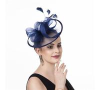 Songelt Fascinator Per Le Donne Clip Di Capelli Cappello Fiocchi Piumati Velo Accessorio Dei Capelli Accessorio di Moda Per La Festa di Nozze Evento Speciale Fascinator Clip