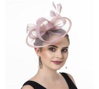 Songelt Fascinator Per Le Donne Clip Di Capelli Cappello Fiocchi Piumati Velo Accessorio Dei Capelli Accessorio di Moda Per La Festa di Nozze Evento Speciale Fascinator Clip