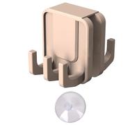Songelt Gancio per accappatoio da bagno Gancio per porta doccia Gancio per asciugamani in silicone a doppia faccia sopra porta in vetro Portasciugamani da doccia Portasciugamani da bagno duraturo