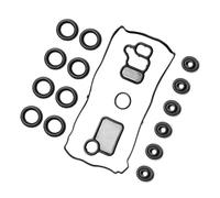 Songelt Guarnizione di gomma della guarnizione del motore della guarnizione della copertura delle valvole per i veicoli 2.0L 2.4L 18 pezzi VS50614R ES73071 15845-PNA-003 Guarnizione del motore