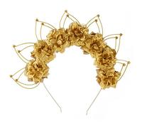 Songelt Halloween Tiaras E Corone Fiore Fascia Corona Fascia Halloween Cerchio Capelli Foto Hairbands Corona