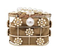 Songelt Hollow Out Borsa Da Sera Delle Donne Frizione Borse Per Matrimonio Prom Festa di Compleanno Cena Accessori Donne Pochette Borse, cachi, One Size