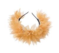 Songelt Mardi Gras HairBand Halloween Fascia Copricapo Per Masquerade Trucco Per Festa In Maschera Roaring Flapper Cosplay Fascia Confortevole
