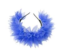 Songelt Mardi Gras HairBand Halloween Fascia Copricapo Per Masquerade Trucco Per Festa In Maschera Roaring Flapper Cosplay Fascia Confortevole
