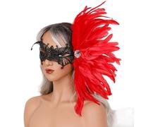 Songelt Masquerades Veneziani Costume di Halloween Mardi Gras Cosplay Party Puntelli Danza Festa di Nozze Mardi Gras Accessori Set per Uomini Adulti Donne
