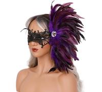 Songelt Masquerades Veneziani Costume di Halloween Mardi Gras Cosplay Party Puntelli Danza Festa di Nozze Mardi Gras Accessori Set per Uomini Adulti Donne