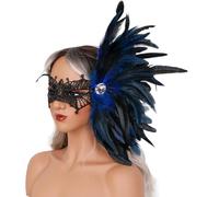 Songelt Masquerades Veneziani Costume di Halloween Mardi Gras Cosplay Party Puntelli Danza Festa di Nozze Mardi Gras Accessori Set per Uomini Adulti Donne
