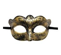 Songelt Metallic Masquerade Half Face Vintage Eye Cosplay Costume Halloween Eye Death Dress Up Accessori per gli uomini