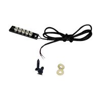 Songelt MultiFan Espansione PC Fan Hub 5Way 2Pin Splitter Per Migliorare Case Computer Gestione Flusso D'aria E Cablaggio Organizzato Fan Hub Splitter