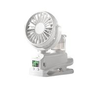 Songelt Multifuntional Ventilatore da Tavolo Efficiente Ventola di Raffreddamento 1200mAh Potente Silenzioso Struttura ABS Per Viaggi Ufficio Uso Esterno Campeggio Esterno