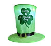 Songelt Patricks Day Glowing Hat Led Shamrock Irish Cap Puntelli Forniture Accessori Per La Casa Festival Festa Costume Cosplay Favore Festival Irlandese Cappello
