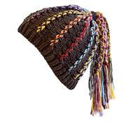 Songelt Per parrucca creativa lavorata a maglia treccia cappello cappelli cappelli fatti a mano cappelli parrucche facili intrecciate cappelli accessori parrucche costume per le donne