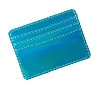 Songelt Porta carte d'identità in pelle PU Banche Scatola per carte di credito Multi Slot Custodie sottili Portafoglio Donne Uomini Copertura di Affari Portafogli Tasca Frontale, Blu, Bellezza di