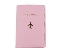 Songelt Porta passaporto multifunzionale da viaggio copertura per carte di credito in pelle PU per custodia protettiva organizer passaporto portafoglio, A, Bellezza di massa