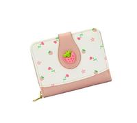 Songelt Portafoglio da donna Semplice Bifolds Portafogli in Pelle PU Borsa Sottile Breve Portafoglio Piccolo Bifolds Porta Carte di Contanti Borsa Compatta Bifold Frizione Borsa, A, Bellezza di massa