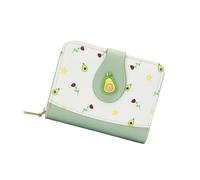 Songelt Portafoglio da donna Semplice Bifolds Portafogli in Pelle PU Borsa Sottile Breve Portafoglio Piccolo Bifolds Porta Carte di Contanti Borsa Compatta Bifold Frizione Borsa, Verde, Bellezza di