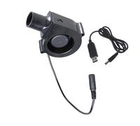 Songelt Portatile 7530 USB BBQ Fan 5V Air Blower Con Impostazione Velocità Basso Rumore Ventilatore di Soffiaggio Ventilatore Per Cottura Esterna E Raffreddamento Viaggio BBQ