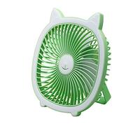 Songelt Portatile USB Fan Luce Notturna 3Speed USB Ricaricabile Fan E Luce Per Campeggio Escursionismo Picnic Ufficio Uso E Studio Ricaricabile