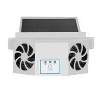 Songelt Radiatore di scarico dell'aria Ventilatore di circolazione dell'aria Ventola di raffreddamento interna automatica 4500RPM Ventilazione di ricarica solare Ventilazione automatica