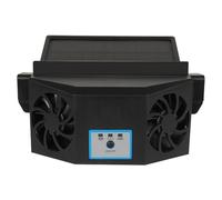 Songelt Radiatore di scarico dell'aria Ventilatore di circolazione dell'aria Ventola di raffreddamento interna automatica 4500RPM Ventilazione di ricarica solare Ventilazione automatica