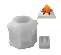 Songelt Set di stampi per mousse in silicone per uso alimentare, a forma di fiamma, per appassionati di pasticceria e dessert, antiaderenti