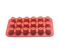 Songelt Stampo in silicone antiaderente a forma di fiore con 8/18 fori, per torte, gelatina, muffin, mousse, Pasqua, per bombe al cioccolato