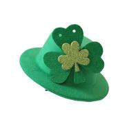 Songelt StPatricks Day Celebration cappello a cilindro con clip festa nazionale irlandese cappello verde per festival raduno festa e sfilate festival vestire