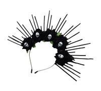 Songelt Teschio Rosa Fascia Per Festival Corone Fascia Per Capelli Spettacoli Palcoscenico Hairhoop Femminile Crownpiece Cranio Fiore Copricapo Festival Foto Puntelli