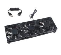Songelt Tre 120mm 5V USB Alimentato PC Router Ventole 1 Velocità 1400rpm Ad Alta Ventola di Raffreddamento Per Router Modem Ricevitore USB Powered Fan
