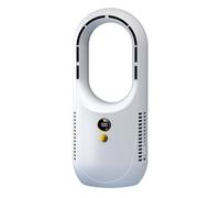 Songelt Ventilatore a torre senza lama da viaggio multifunzione per esterni, ricaricabile, ventole di raffreddamento da ufficio con 6 velocità per camera da letto ventilatore da tavolo ricaricabile