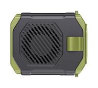 Songelt Ventilatore da cintura indossabile Ventilatore portatile Clip 1800mAh Viaggio ABS Texture Vita 5 Velocità Per Campeggio Esterno E Vita Da Viaggio Per Outdoor