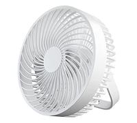 Songelt Ventilatore da soffitto da 1200 mAh con gancio per appendere RGB 6,5 pollici ventilatore da campeggio con LED ricaricabile scrivania giorno appeso ventilatori