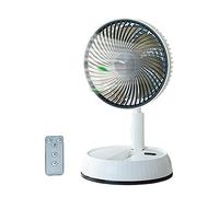 Songelt Ventilatore da tavolo portatile silenzioso a 3 velocità alimentato tramite USB Ventilatore da tavolo pieghevole per scrivania da casa camera da letto all'aperto ufficio viaggio telescopico