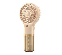 Songelt Ventilatore nebulizzatore portatile ricaricabile Mister Fan nebulizzazione ad acqua 4 velocità di raffreddamento per trucco da viaggio leggero all'aperto