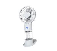 Songelt Ventilatore palmare multifunzione Ventola di raffreddamento efficiente 1200mAh Silenzioso Potente Struttura ABS Per Viaggi Ufficio Uso Esterno Palmare Raffreddamento