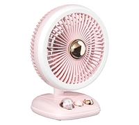 Songelt Ventilatore pieghevole portatile USB Ricaricabile Ventola di Raffreddamento Ad Aria Casa Ufficio Ventilatori Da Scrivania Con Luce A LED