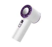Songelt Ventilatore portatile con display digitale a LED leggero Ventilatore elettrico ricaricabile USB Dispositivo di raffreddamento esterno con batteria da 2000 mAh ricaricabile per campeggio