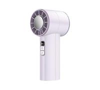 Songelt Ventilatore portatile con display digitale a LED leggero Ventilatore elettrico ricaricabile USB Dispositivo di raffreddamento esterno con batteria da 2000 mAh ricaricabile per campeggio
