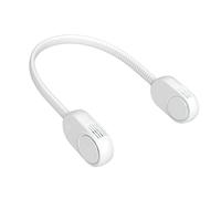 Songelt Ventilatore portatile da appendere al collo mani ricarica USB 3 impostazioni di velocità Raffreddatore d'aria Ventilatore da collo appeso portatile verde