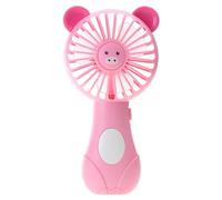 Songelt Ventilatore portatile da viaggio Ventilatore portatile Alimentato a batteria AA Raffreddamento Super Muto per Home Office Viaggi Cooler Portatile Palmare Cartoon Pattern Ventilatori Alimentati